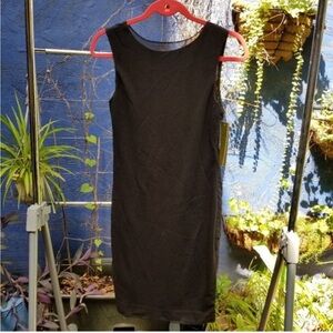 Nicole Miller Draped Back Little Black Dress 2 NWT
